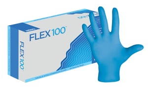 flex100-glove hand and box